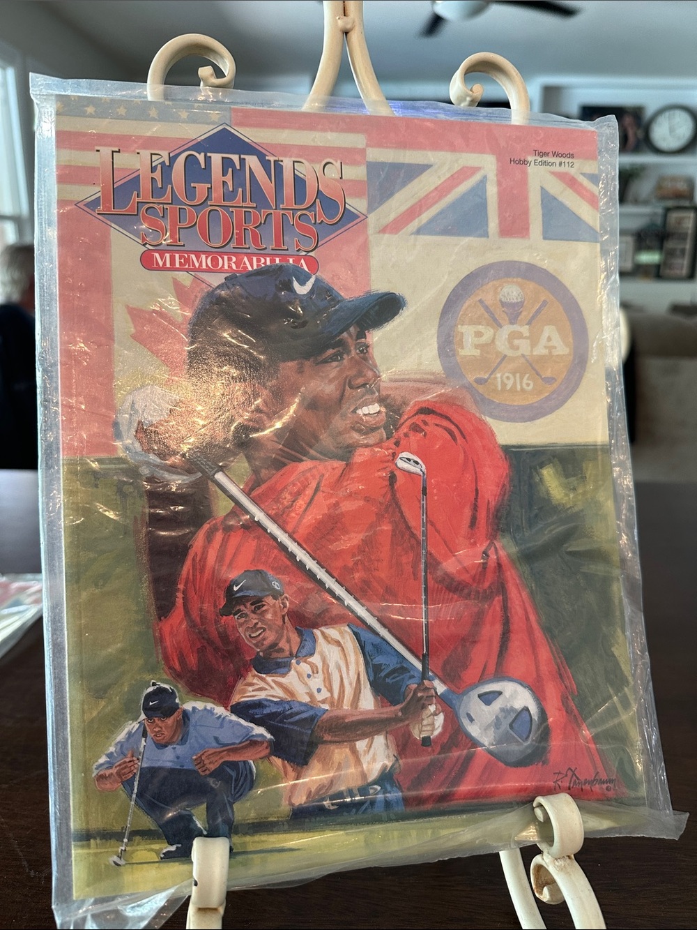 Legends Sports Memorabilia  TIGER WOODS #112 NWOT